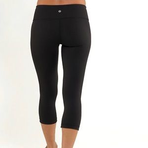 Lululemon Wunder under crop leggings